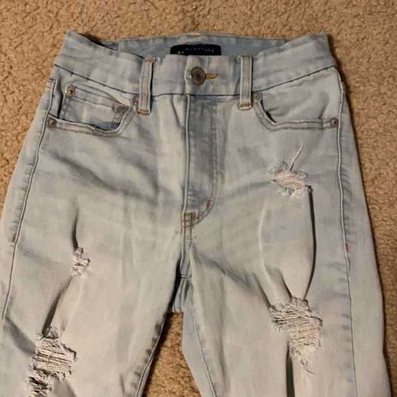 Aeropostale High Rise Curvy Jeggings. - Picture 5 of 5